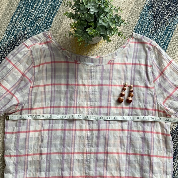 Susina Plaid Top - Picture 5 of 9